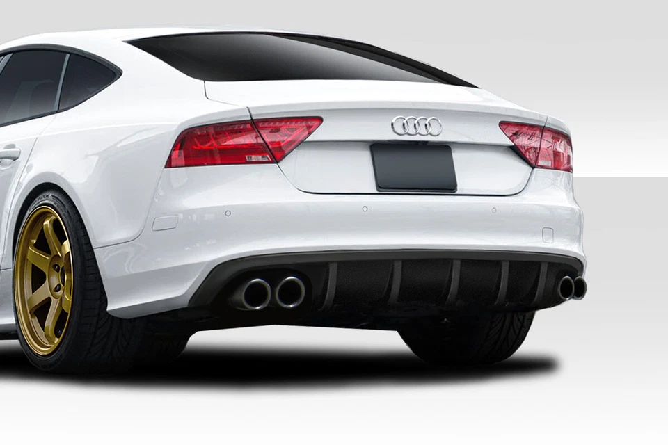 For 2012-2015 S7 C7 Duraflex DTM Rear Diffuser - 1 Piece Foto 2 de 4