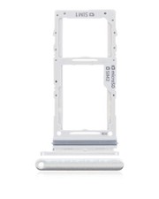 Dual Sim Card Tray Compatible For Samsung Galaxy Note 10 Plus / 5G Aura White