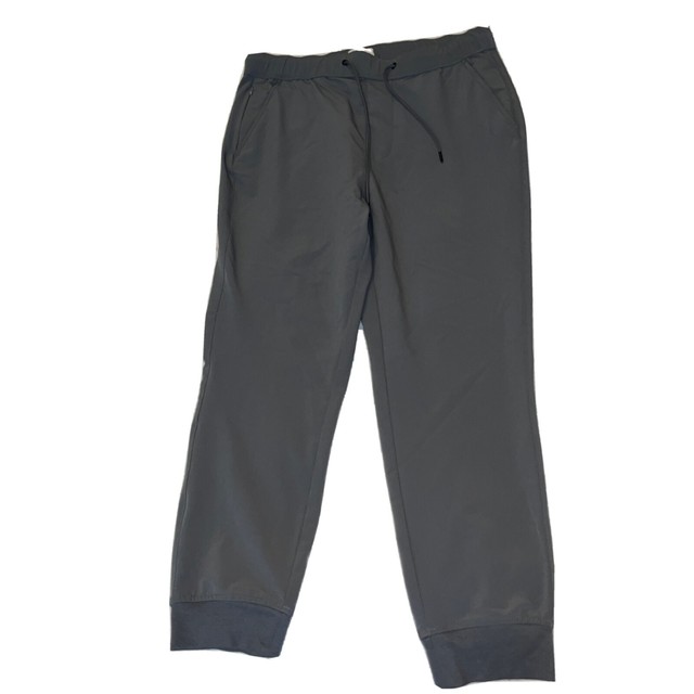 Men's Tapered Tech Jogger Pants Goodfellow & Co Thundering Gray Medium for sale online eBay