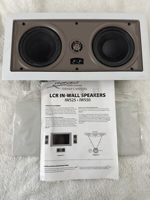 Proficient Audio IW525 LCR In-Wall Speaker