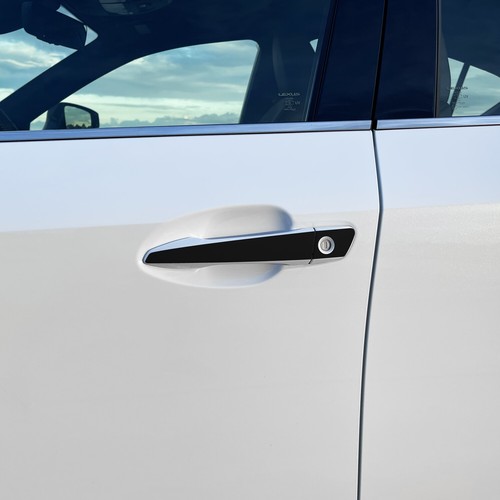Blackout Accent Overlay for 2014-22 Lexus IS Door Handles - Picture 3 of 5