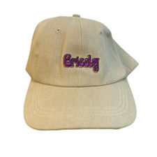 Grizzly Griptape Skateboards Ski Snowboard Brown Tan Strapback Baseball Hat Cap