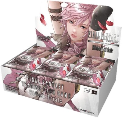 Final Fantasy TCG Hidden Trials Sealed Booster Box English Opus 23 Lightning