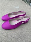 Ecco Anine Fuchsia Sling Back Flats Size 8-8.5 — photo 2