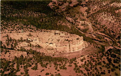 Gila Cliff Dwellings, National Monument, West Fork of the Gila, Cdr. Postcard