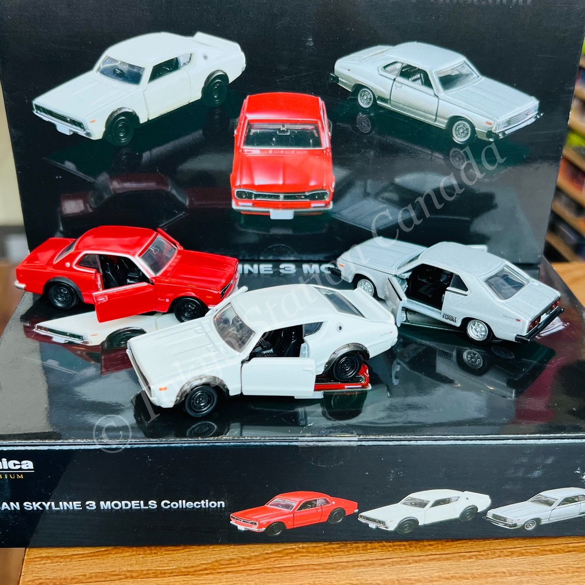 1/24 スカイライン3台セット★未組立品★ Amazon.co.jp: タカラトミー トミカプレミアム NISSAN SKYLINE 3