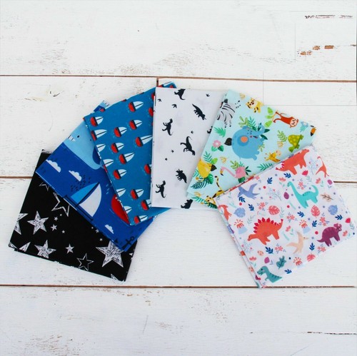 Premium Fat Quarter Bundles 30+ Color Options 100% Cotton Quilting Fabric Sets - Picture 260 of 289