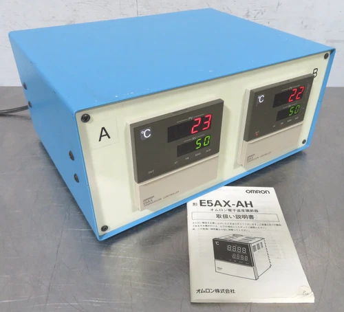 C188517 Lot 2 Omron E5AX-AH-F Digital Process Temperature Controllers