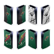 OFFICIAL NHL MINNESOTA WILD VINYL SKIN FOR SONY PS5 DIGITAL EDITION CONSOLE