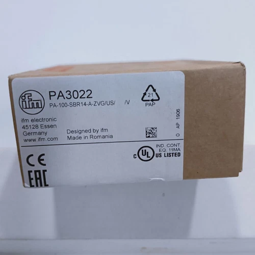 One New IFM PA3022 Pressure Sensor Expedited Shipping - Picture 1 of 3