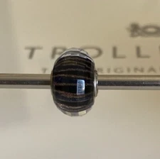 Trollbeads Black Dream Of Light Bead