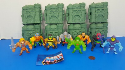 Masters Of The Universe Eternia He-Man Minis Slime Pit Set Da 4 Figure Collezionabili