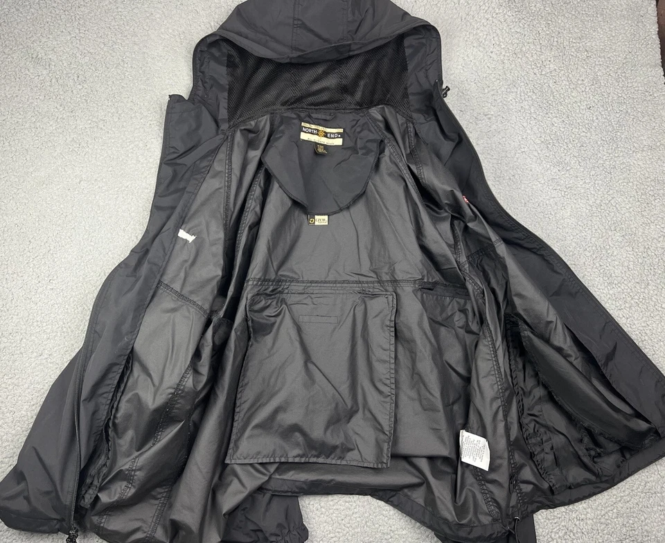 Chaqueta Texaco Para Hombres 2XL Venango County Airport Employee North End Negra Nylon XXL Foto 3 de 4