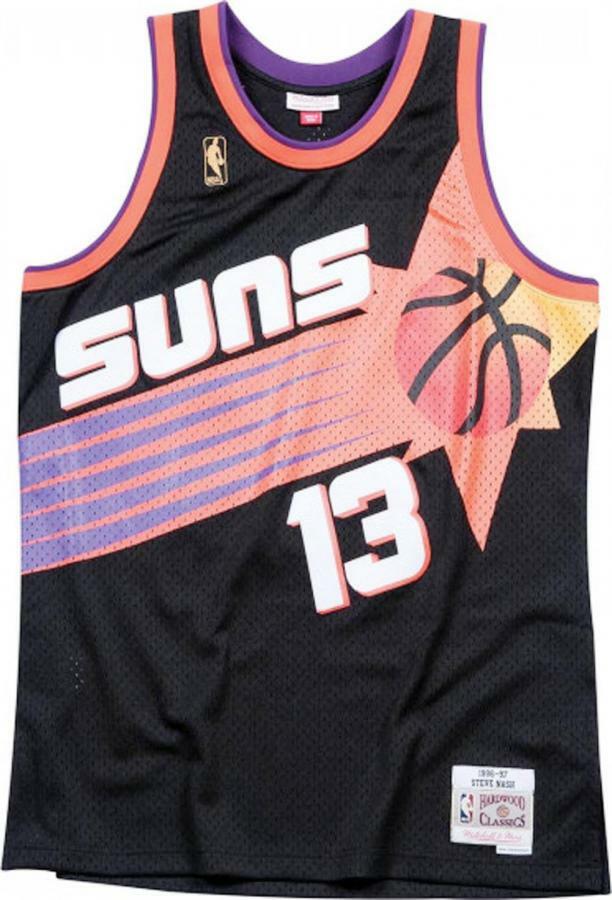 新品 Mitchell&Ness NBA SUNS 13 NASH Jersey Mitchell & Ness STEVE NASH #13 PHOENIX SUNS NBA Basketball
