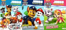 Nickelodeon Paw Patrol - Jumbo Coloring Activity Book Set of 3