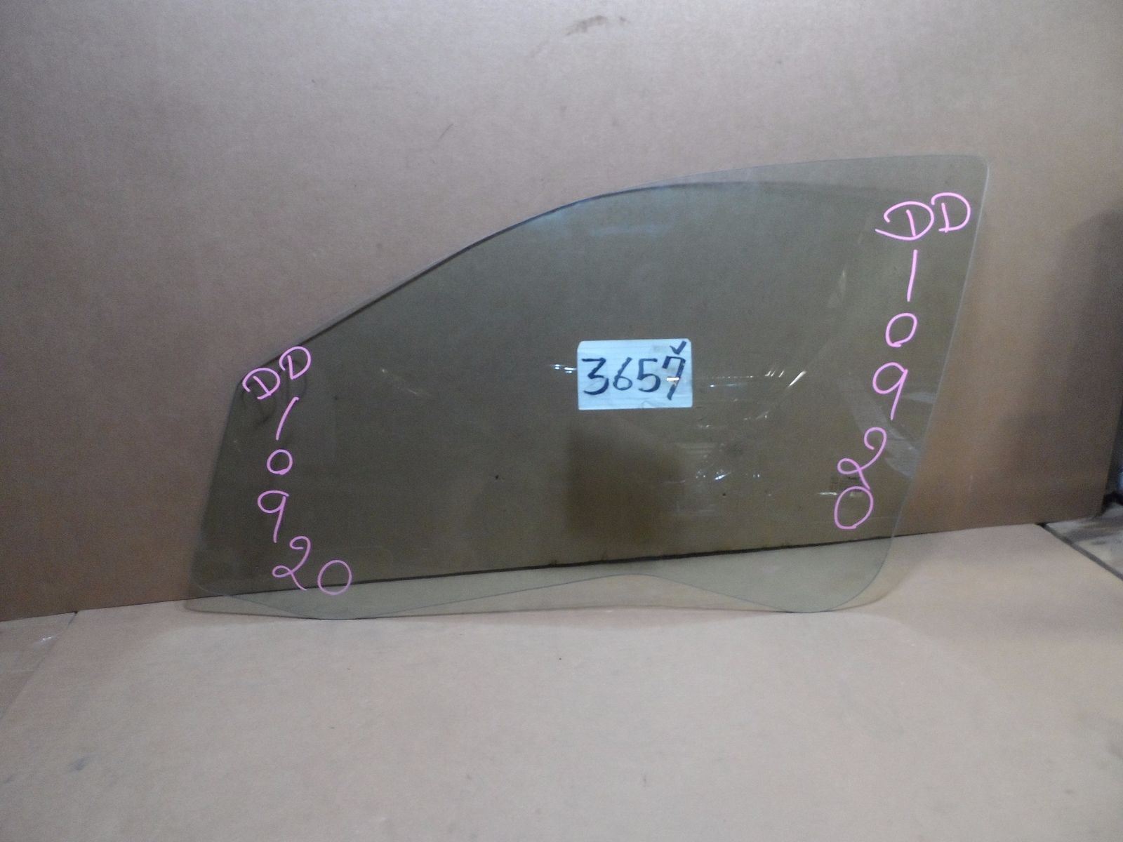 05 06 07 08 09 10 11 12 Fusion FRONT DRIVER Side Used Door Glass Window #3657-V