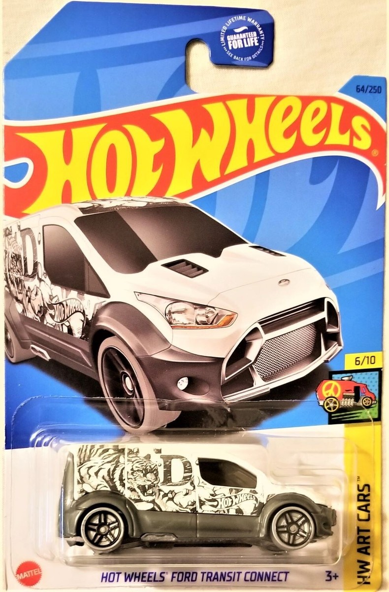 Hot Wheels - 2023 HW Art Cars 6/10 Ford Transit Connect 64/250