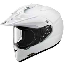 Shoei Hornet ADV - Gloss White Motorcycle Motorbike Helmet Size S