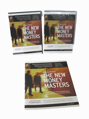 Anthony Robbins The New Money Masters The Web's Best Frank Kern DVD/CD/BOOK New
