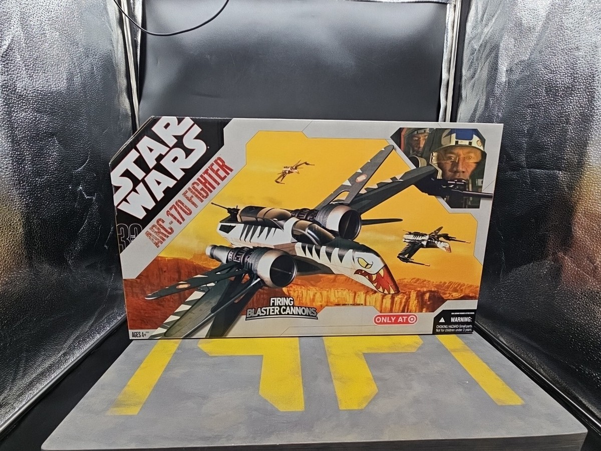 【希少中古お得セット】ハズブロ　ARC-170スターファイターNEWバージョン 希少中古お得セット】ハズブロ ARC-170スターファイターNEW