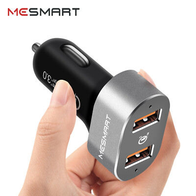 US 2 USB Port Fast Car Charger Adapter For iPhone 16 15 14 13 12 11 Pro Max Plus