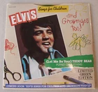 Sealed Elvis Presley Teddy Bear / Puppet On A String Rare Hard Cover Green Vinyl