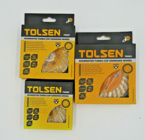 TOLSEN Segmented Turbo Cup Grinding 