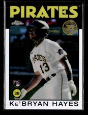2021 Topps Chrome #86BC-16 Ke'Bryan Hayes 1986 Topps Baseball 35th Anniversary