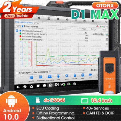 2025 OTOFIX D1 MAX Bidirectional MS906 Pro OBD2 Scanner Coding Diagnostic Tool