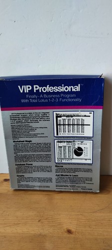 Atari ST VIP Technologies Professional Integrated Spreadsheet with Disk & Manual - Afbeelding 3 van 15