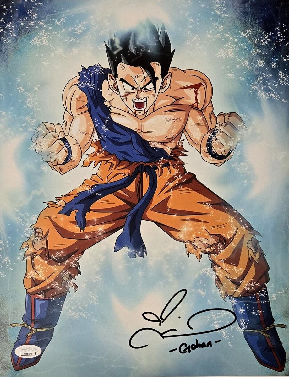 DB レターサイン Colleen Clinkenbeard Signed Photo Dragon Ball Z Gohan Autograph