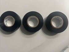 3 Rolls PVC Electrical Tape Rolls 0.71in x 50ft 18mm x 15.2m each Free Shippi