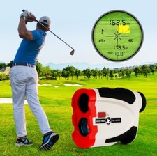 GL-600S 5.5-656.2YD Laser Rangefinder Golf Range Finder 7X Telescope te12