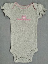 Baby Girl Clothes Nwot Child Mine Carter's Preemie Princess Has Arrived Bodysuit