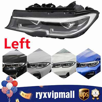 For 2019 2020 2021 Bmw 3 Series G20/g21/g28 Led Front, Left Headlight