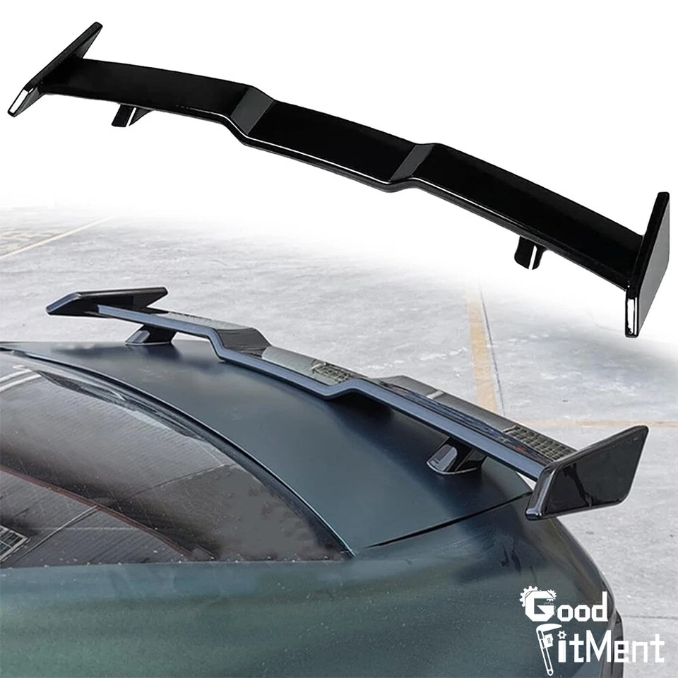 Para Rolls-Royce Ghost 2010-2024 TRD estilo porta-malas traseiro spoiler asa preto brilhante - Imagem 2 de 4