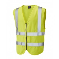 Leo Workwear Harracott Class 2 Fr/as Yellow Waistcoat Pre