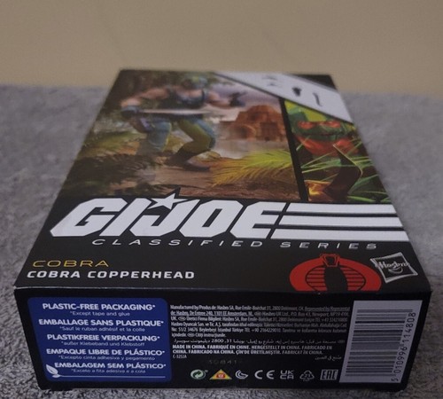 GI Joe Classified Series COPPERHEAD 6" Action Figure #72 Cobra 2023 - Picture 3 of 3
