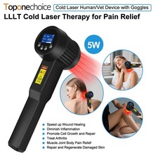 Low Level Laser Therapy LLLT 650 808nm Pet Dog Post Surgery Recovery Device 5W