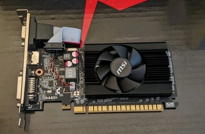 MSI GeForce GT 610 1GB Low Profile GPU Graphics Card 