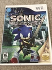 Sonic and the Black Knight (Nintendo Wii, 2009) Complete With Manual CIB