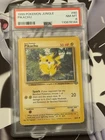 Pokemon 1999 Jungle Pikachu #60/64 Non-Holo Card PSA 8