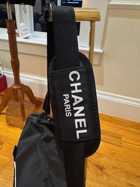 ¡Nuevo! Bolso Chanel Boston GWP Impermeable Viaje Deportes Lona Foto 4 de 4