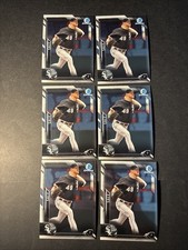 (6) 2016 Bowman Chrome Chris Sale White Sox/Braves