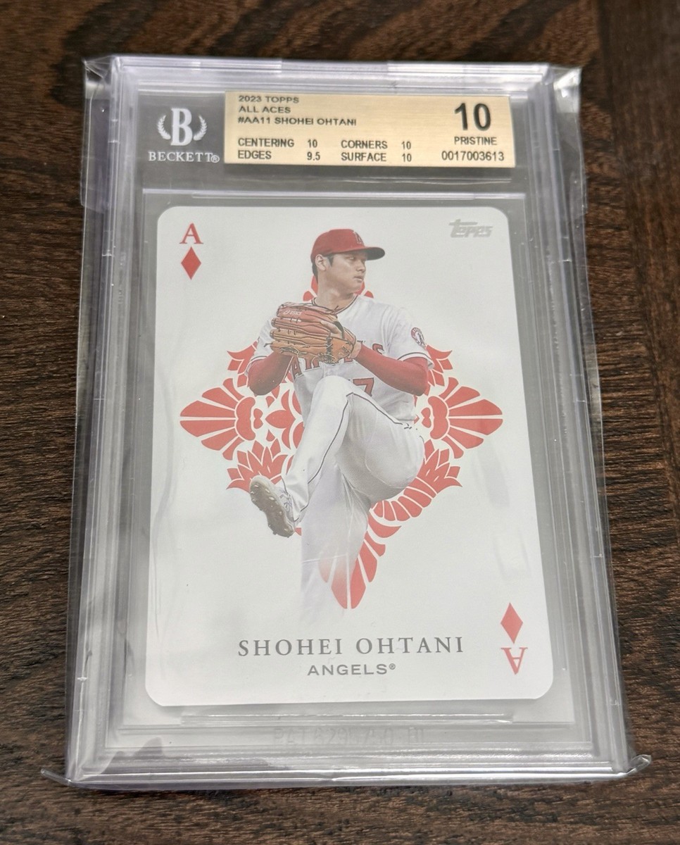 2023 Topps Shohei Ohtani All Aces #AA11 Beckett BGS 10 Pop 1 | eBay