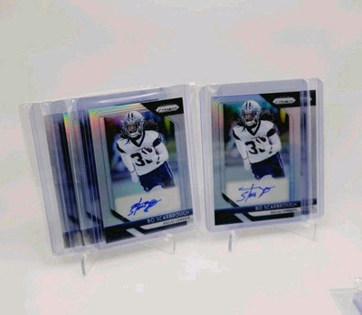 BO SCARBROUGH 2018 Panini Prizm Silver Holo Autograph Rookie (5) LOT DALLAS BAMA