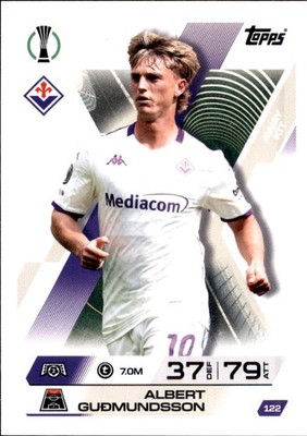 Match Attax EXTRA Champions League 122 - Albert Gudmundsson - Away Kit 2025/26