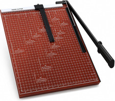 18-Inch Guillotine Paper Cutter with Safety Lock  Professional Paper Trimmer fo