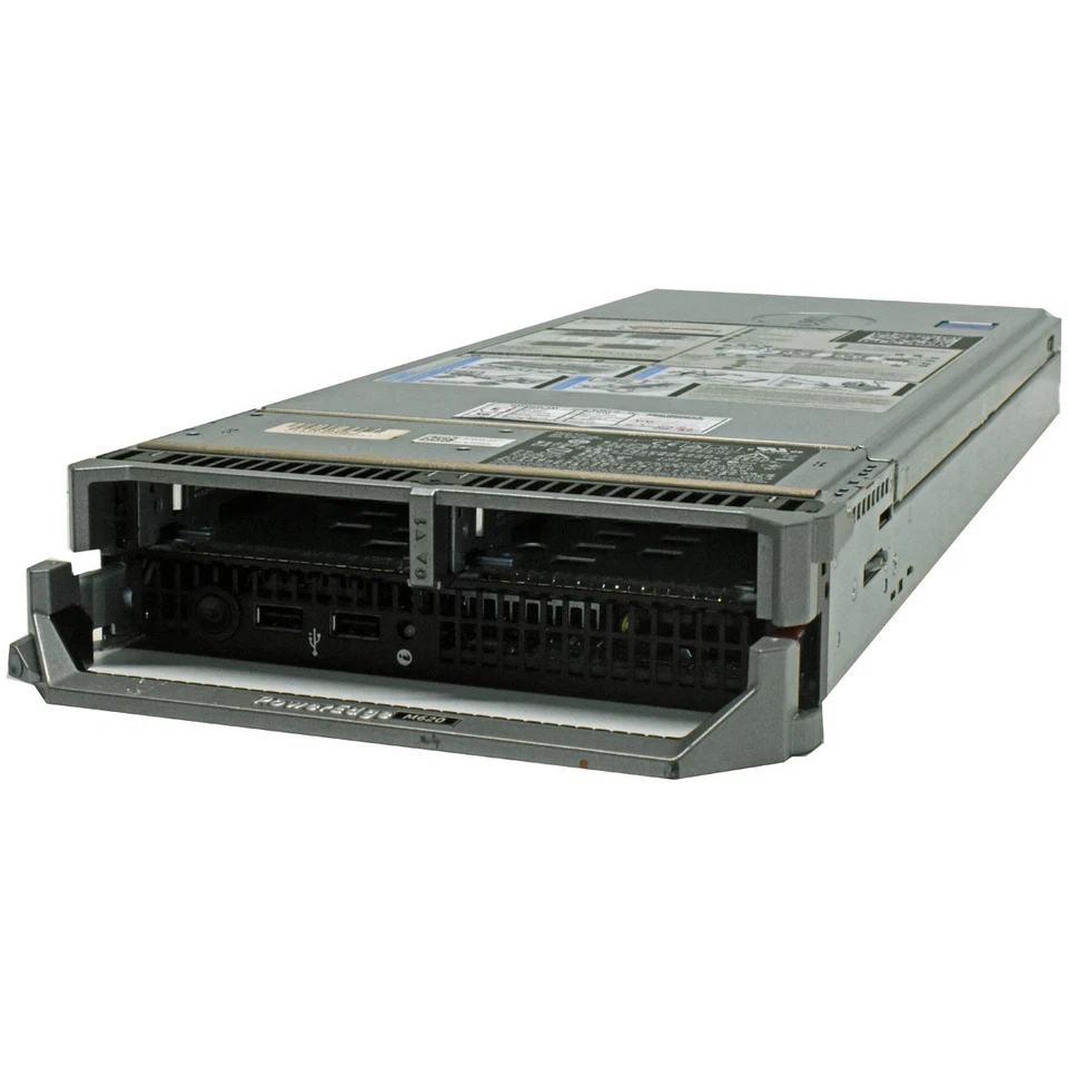 Chassis server blade Dell PowerEdge M630 con scheda madre 2xFCLGA2011 2xdissi... - Immagine 2 di 4