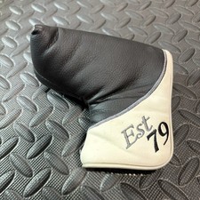 TAYLORMADE BLACK WHITE PURE ROLL EST 79 PUTTER HEAD COVER z